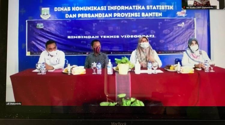 Webinar mengikuti Bimtek Videografi