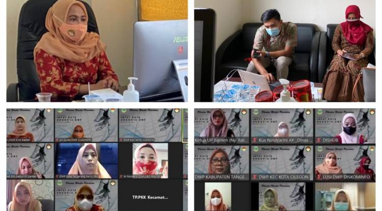 Workshop input data anggota DWP Provinsi Banten 