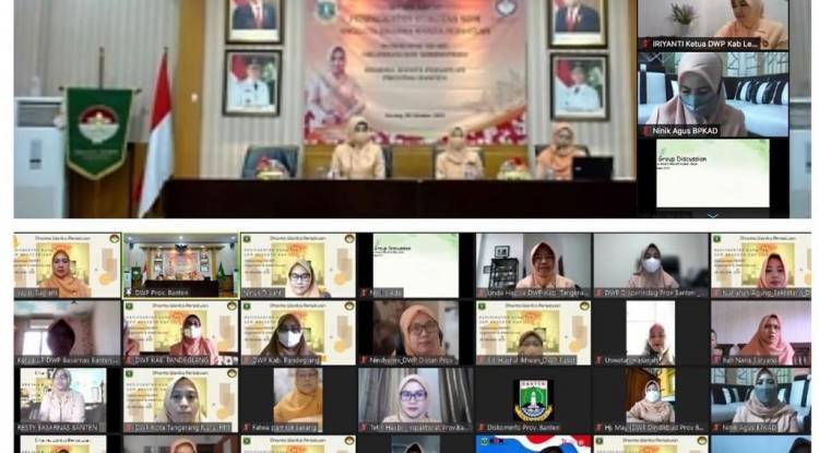 Peningkatan Kualitas SDM Anggota DWP Provinsi Banten