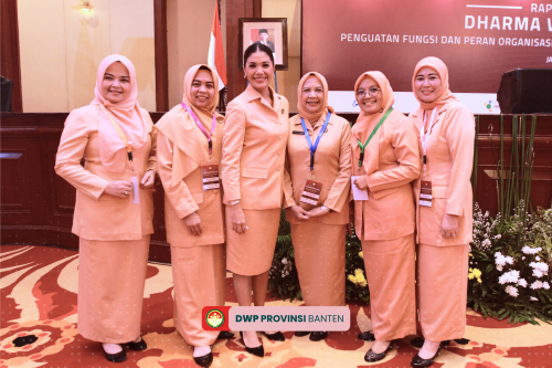 Dharma Wanita Persatuan Provinsi Banten Hadiri Rakernas Dharma Wanita Persatuan Tahun 2023