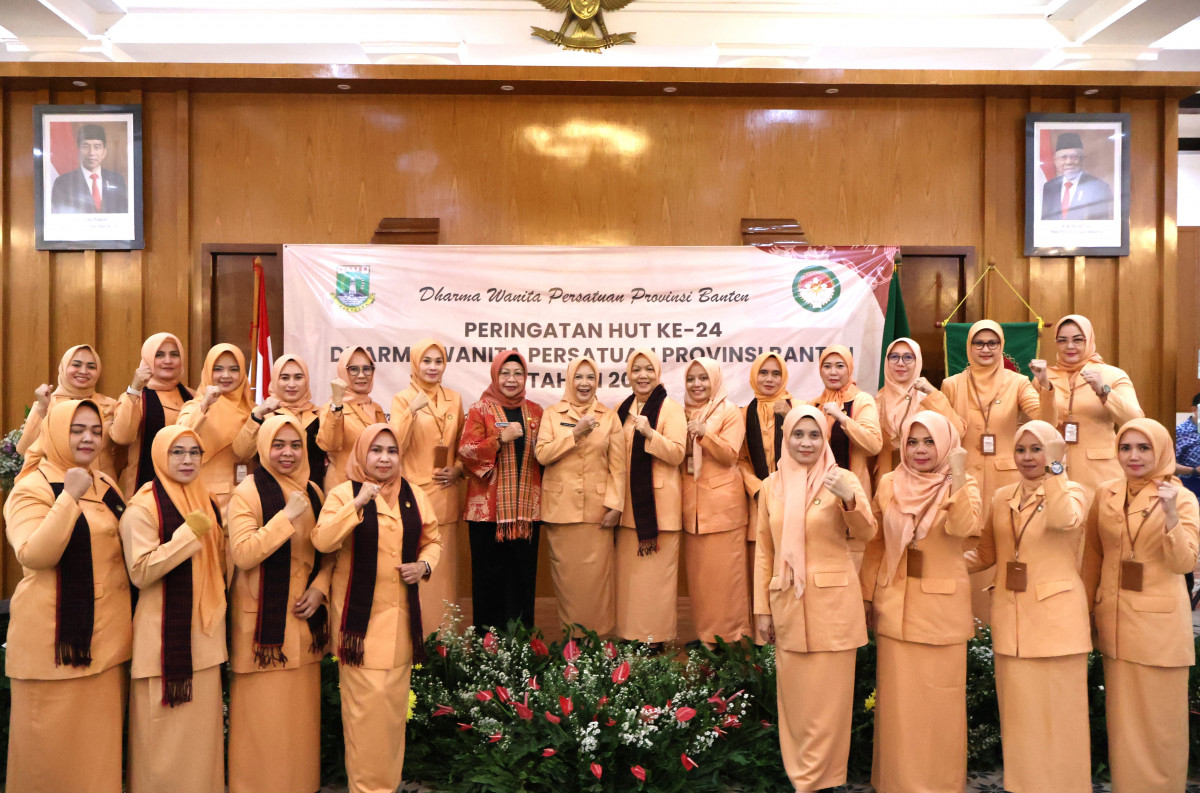 HUT ke-24 DWP Provinsi Banten : Tingkatkan Peran Strategis Perempuan dalam Pembangunan Berkelanjutan