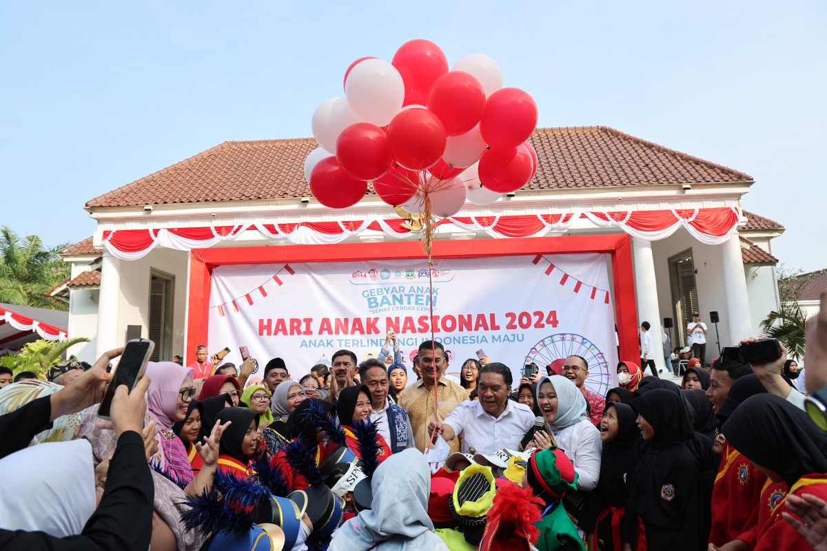 Pemerintah Provinsi Banten Rayakan Gebyar Anak Banten Dalam Rangka Hari Anak Nasional 2024